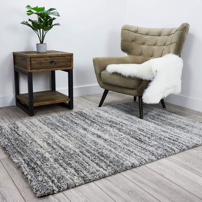 Rugs  -  Berber Style Light Grey Rug - 120x170cm  -  50141259