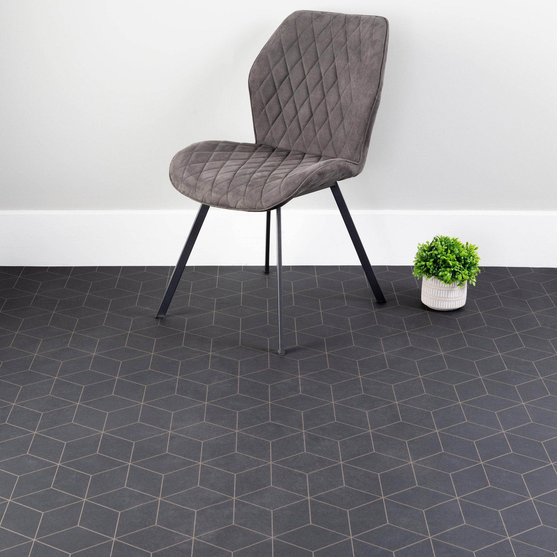 Flooring & Carpet  -  Mercado Picasso Tile Sheet Vinyl 2m  -  50152326