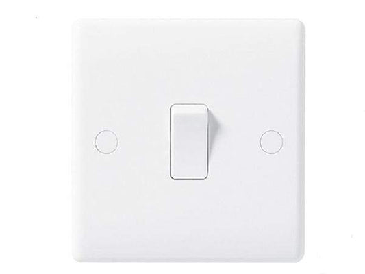 DIY  -  Nexus White Moulded Single Switch  -  50110708