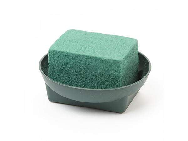 Gardening  -  Oasis 16X9Cm Wet Floral Foam And Bowl  -  50088032