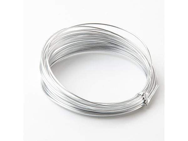 Gardening  -  Oasis 2Mm 11.7 Meter Silver Aluminium Wire  -  50088059