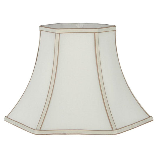 Lights  -  Pacific Lifestyle Cream Polysilk Bowed Shade 50Cm  -  50128391