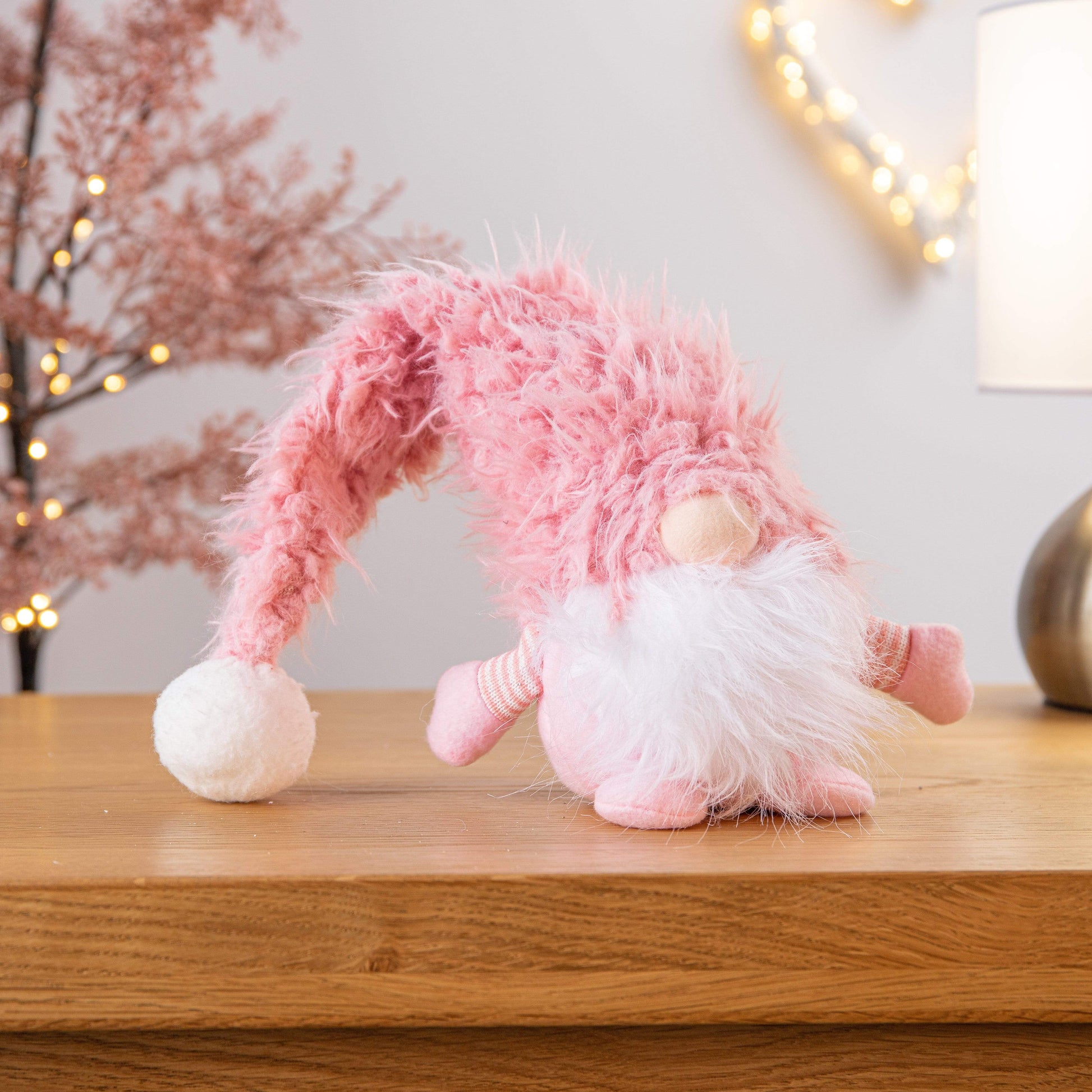 Christmas  -  Pink Super-Furry Winter Wilfred Gonk - 40cm  -  60000657