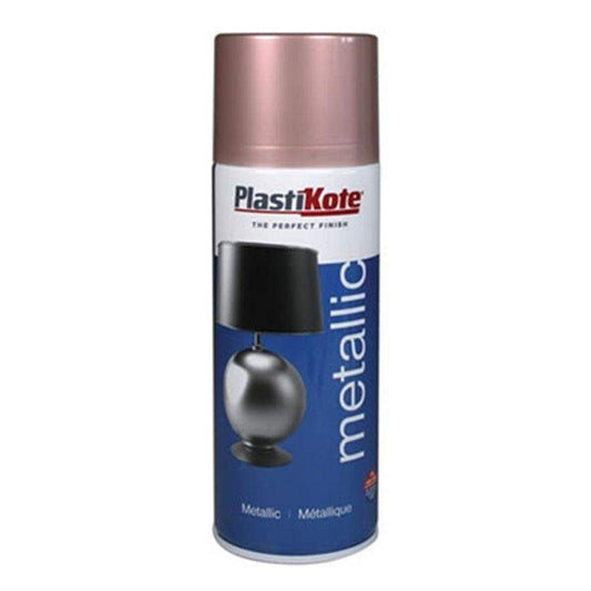Paint  -  Plasti-Kote Metallic Spray Rose Gold 400Ml  -  50138461