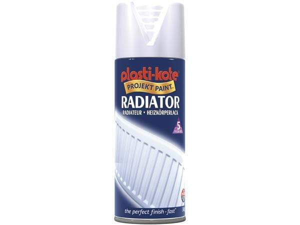 Paint  -  Plastikote Twist And Spray Gloss White Radiator Enamel  -  50091012