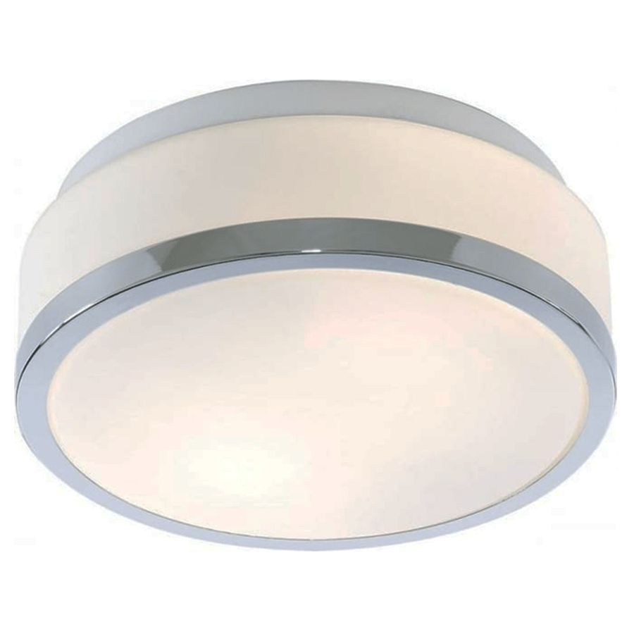 Lights  -  Polished Chrome Flush Ceiling Light  -  50084991