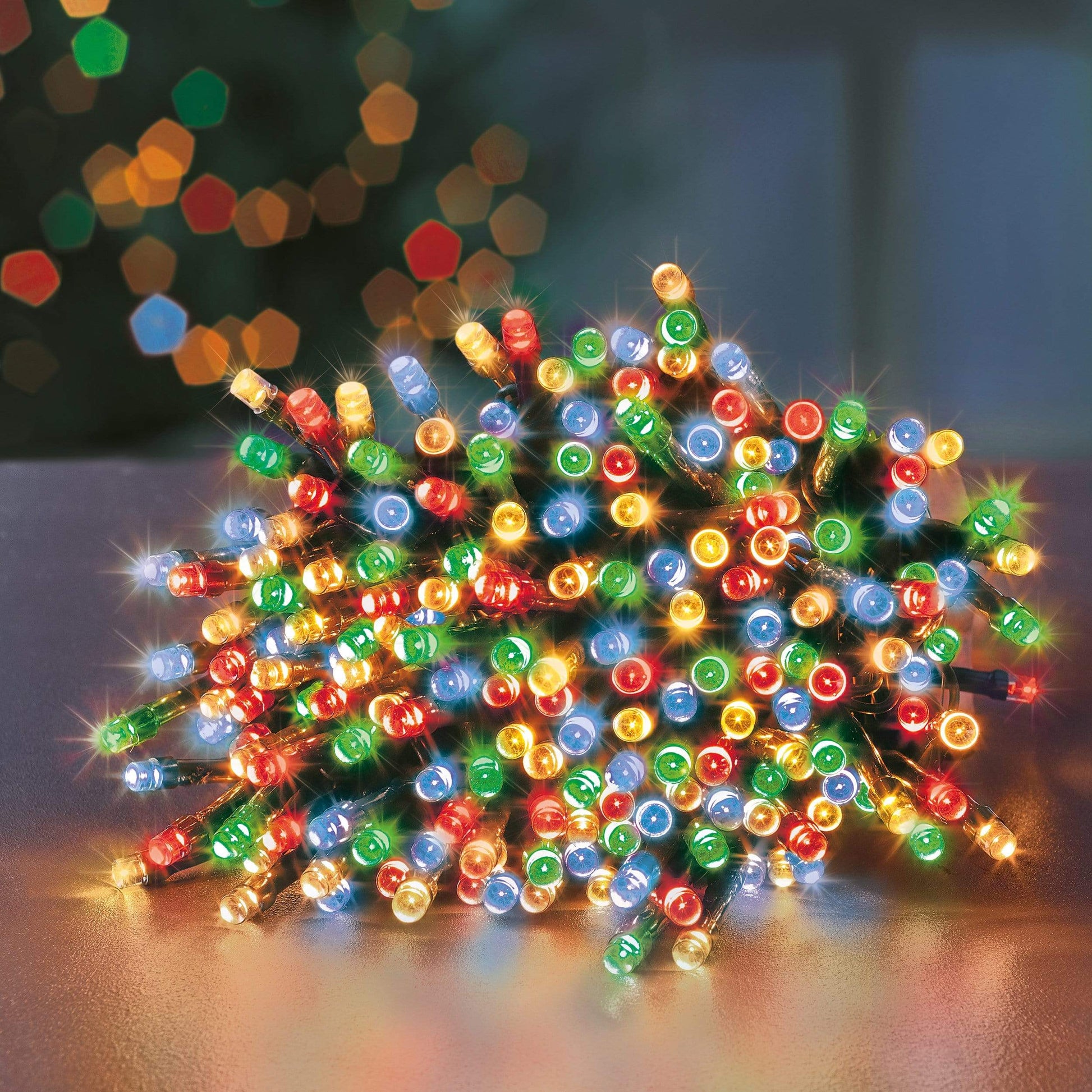 Christmas  -  120 LED Multicolour Supabright Lights  -  60001116
