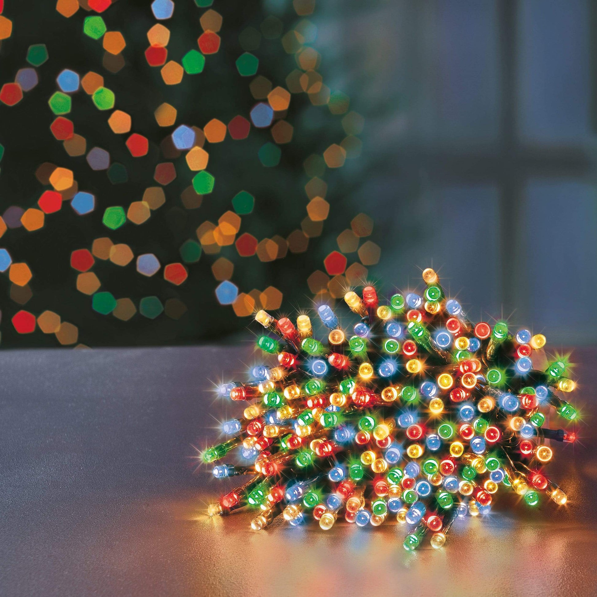 Christmas  -  120 LED Multicolour Supabright Lights  -  60001116