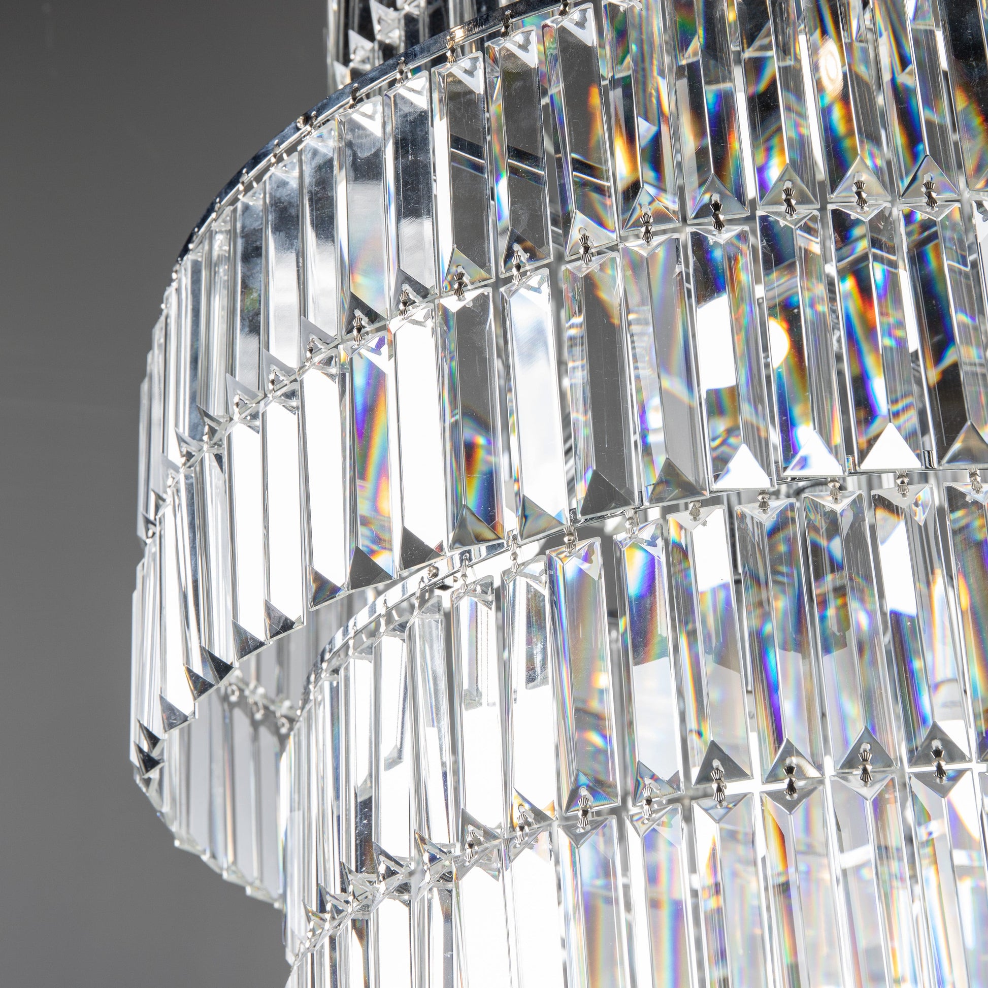 Lights  -  Prism Tall Crystal Pendant  -  60000150