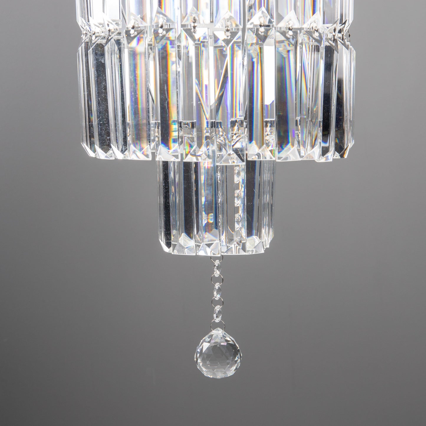 Lights  -  Prism Tall Crystal Pendant  -  60000150