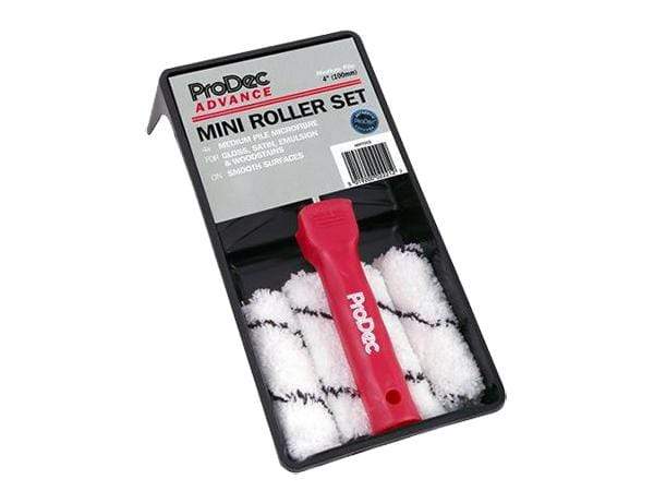 Paint  -  Prodec Microfibre 4" Roller Kit  -  50098727