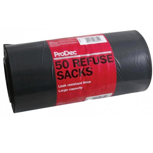 Kitchenware  -  Prodec Roll Of 50 Bin Bags  -  50027642