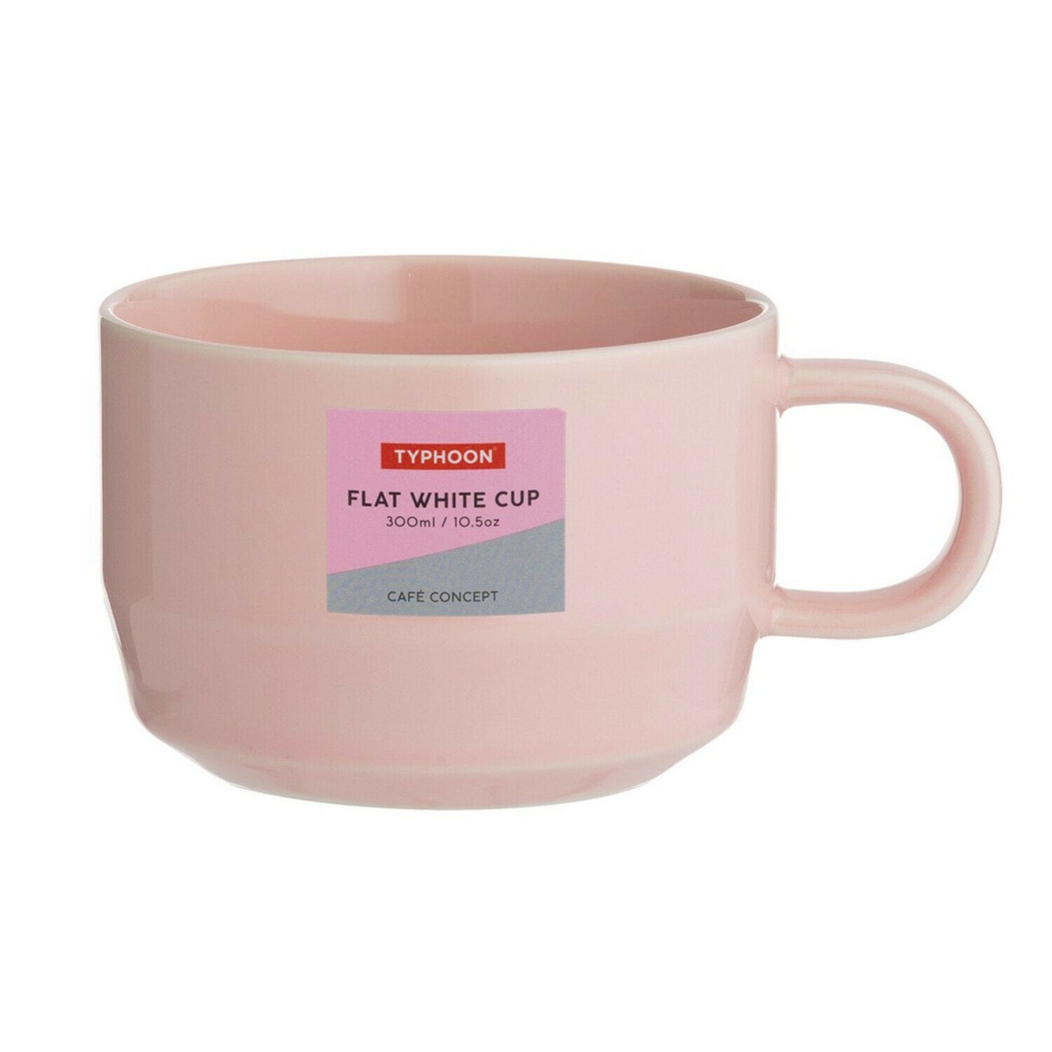 Kitchenware  -  Typhoon Café Concept Pink Flat White Cup  -  50154078