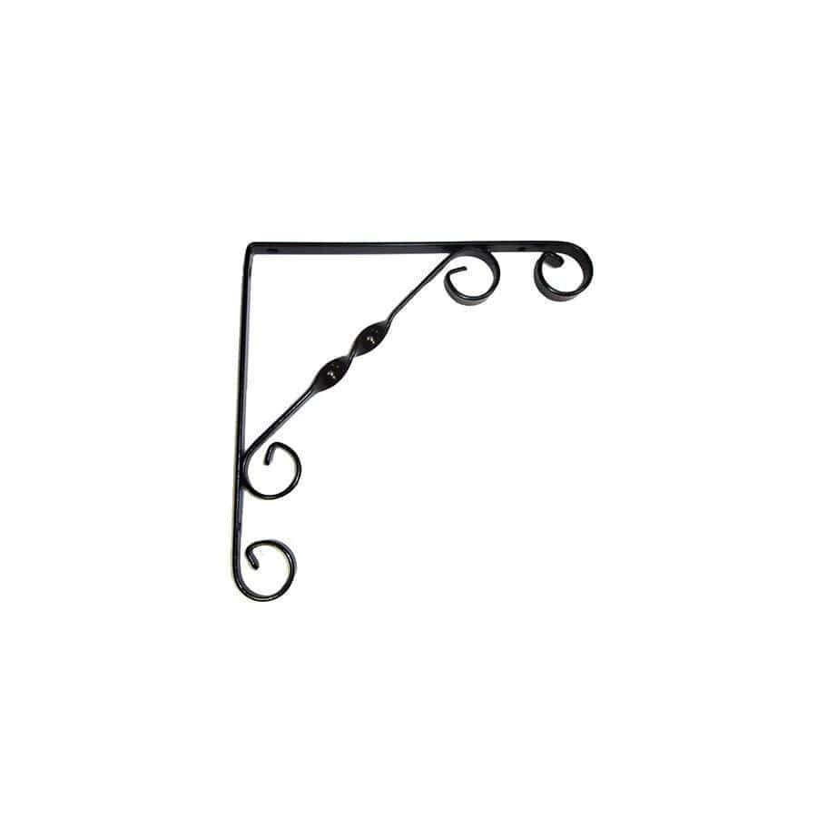 Rb Uk Black Ornamental Scroll Bracket Taskers Online Store, Liverpool