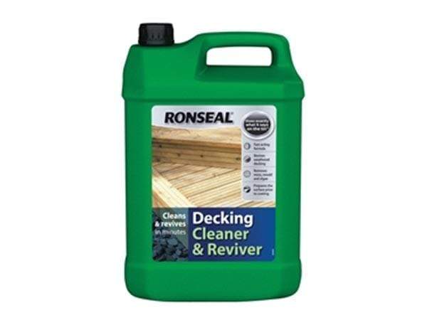 Gardening  -  Ronseal 5 Litre Decking Cleaner And Reviver  -  00758956