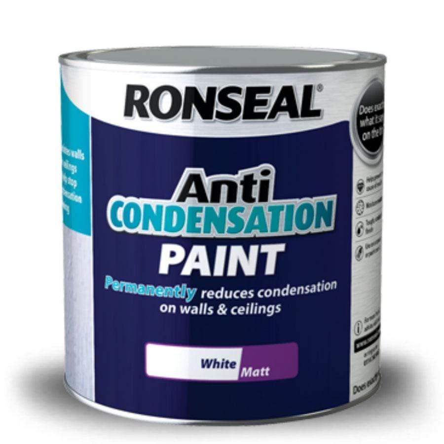 Paint  -  Ronseal Anti-Condensation Paint White  -  50121330