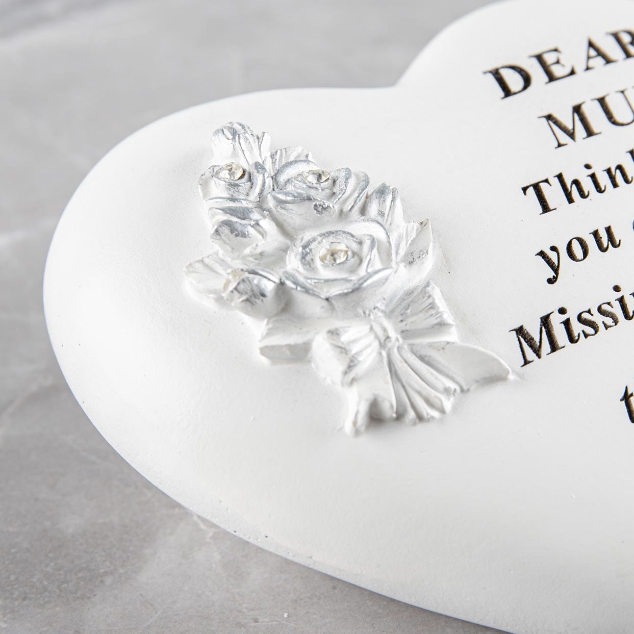 Gardening  -  Rose Bouquet Heart Memorial Ornament - Mum  -  50155850