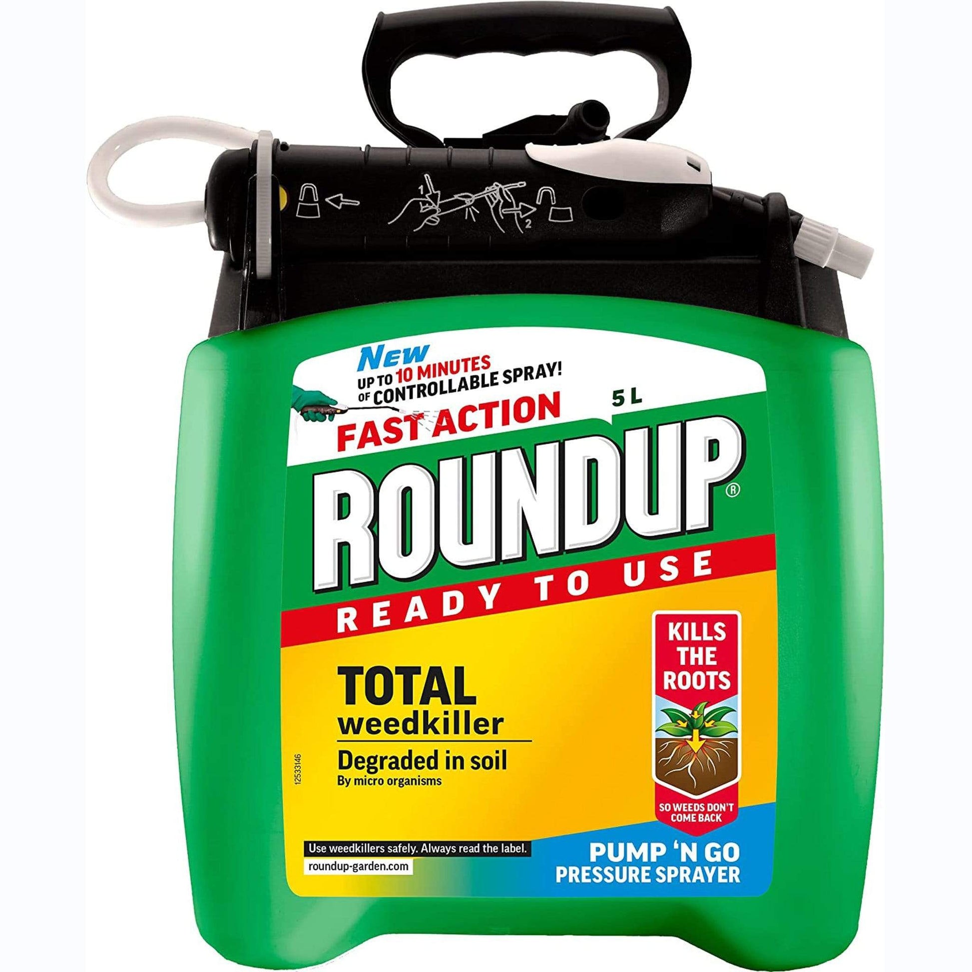 Gardening  -  Roundup Fast Action Weed Killer Spray 5L  -  50069526