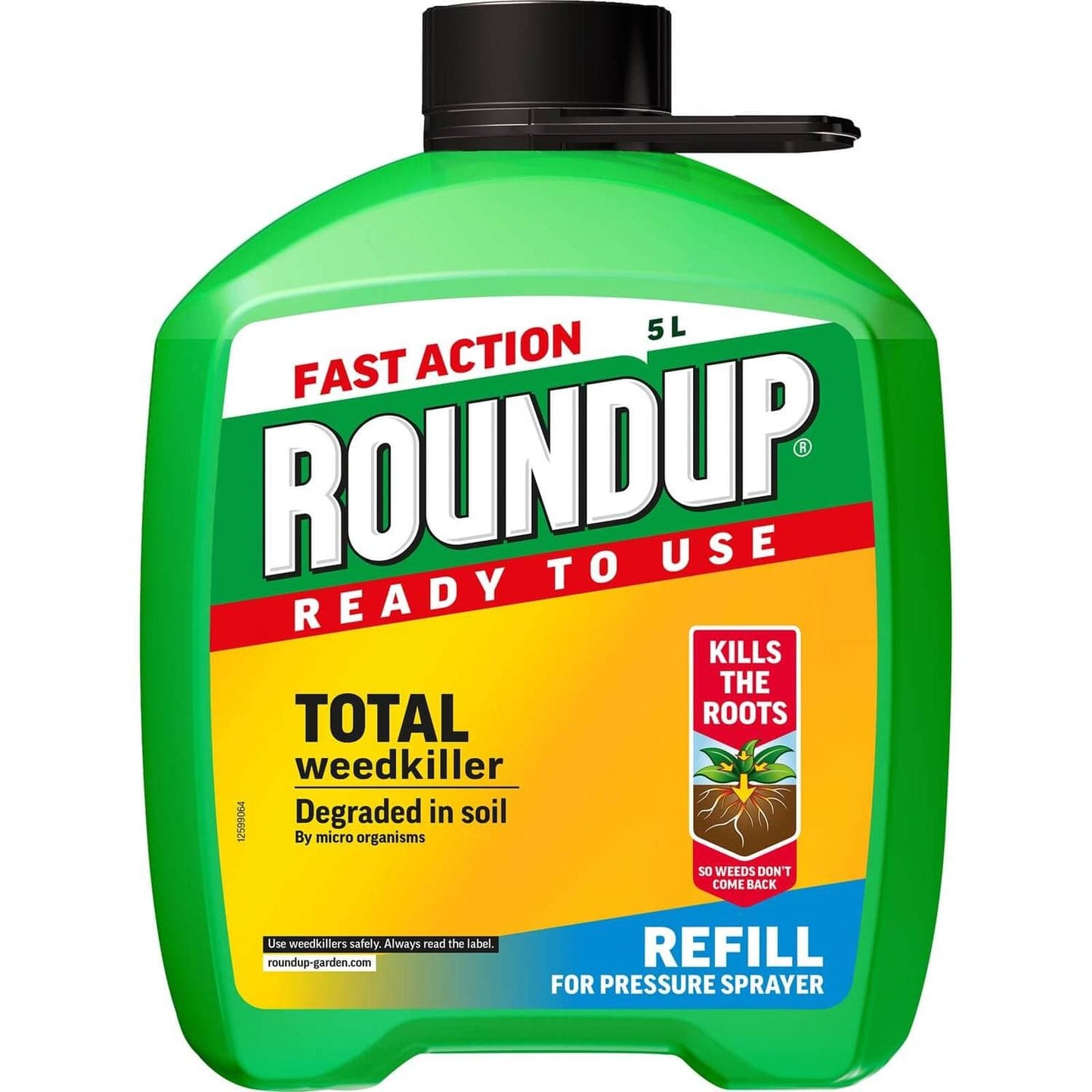 Gardening  -  Roundup Weedkiller Pump 'N Go 5L Refill  -  50155828