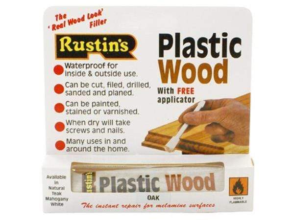 DIY  -  Rustins Plastic Wood Tube Teak  -  00513234