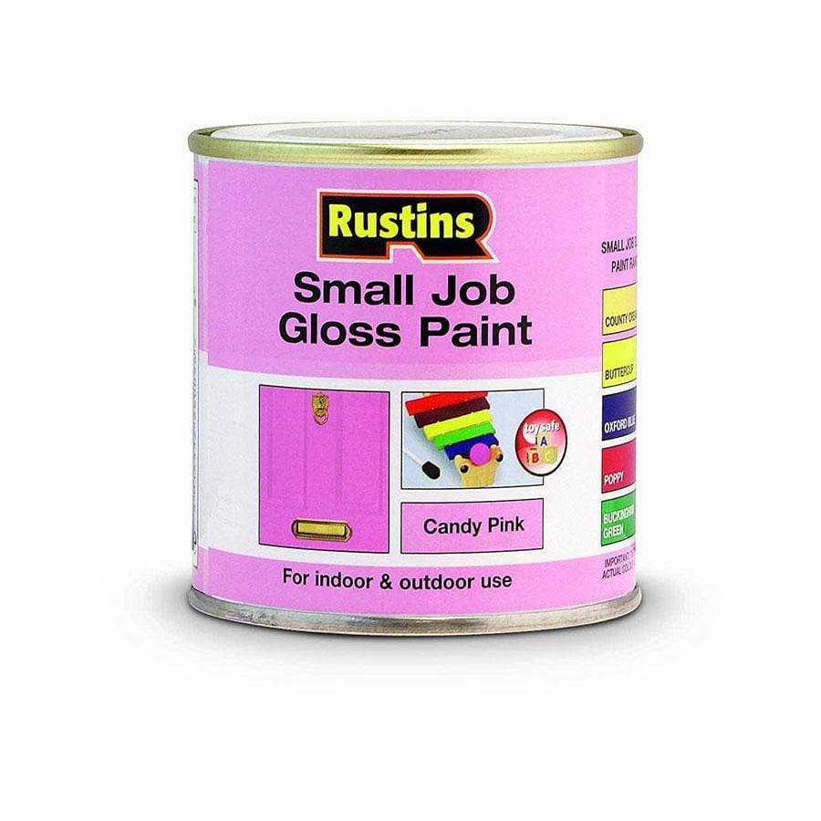 Paint  -  Rustins Quick Dry Small Job Candy Pink Gloss 250Ml  -  50129325