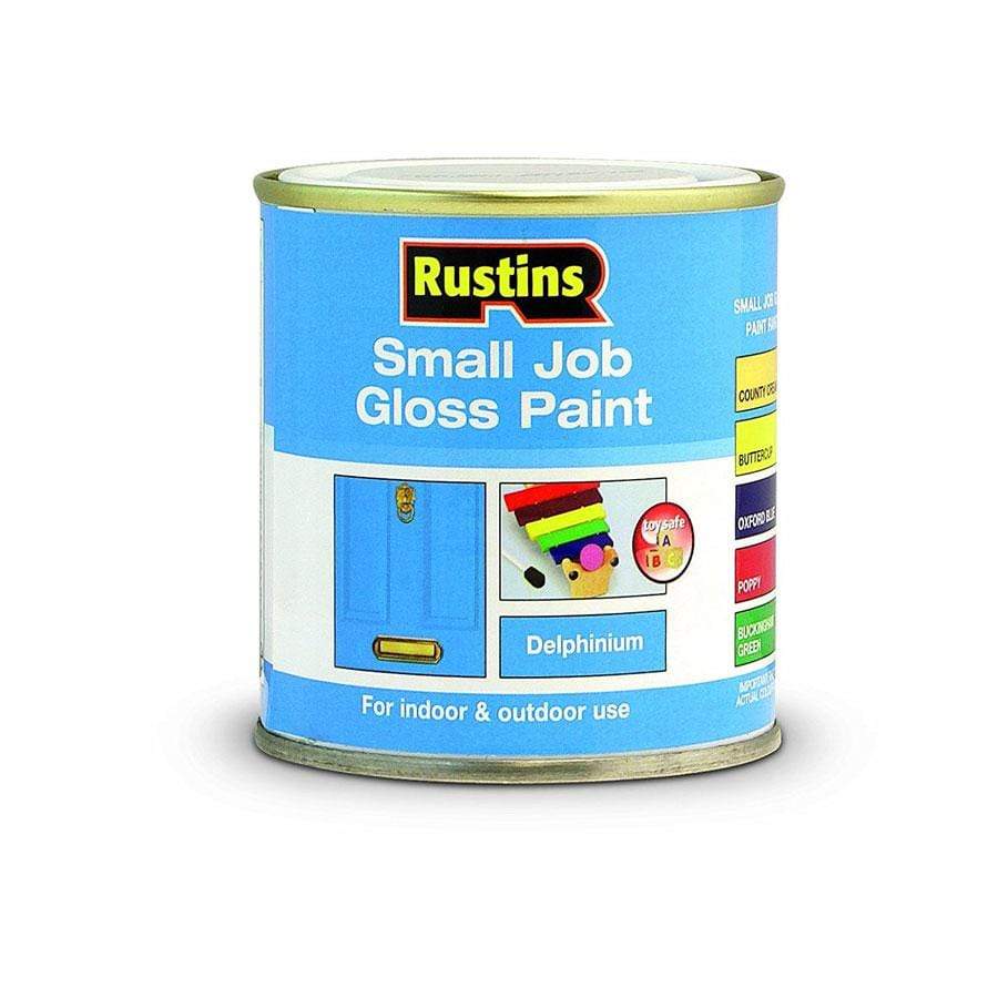 Paint  -  Rustins Quick Dry Small Job Delphinium Gloss 250Ml  -  50129322