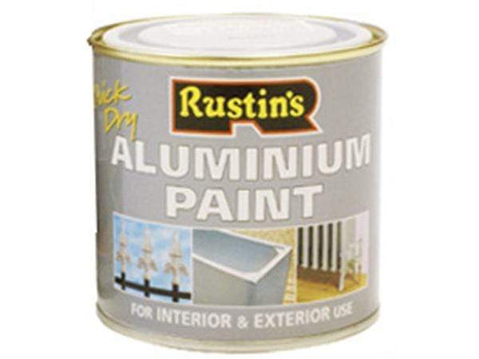 Paint  -  Rustins Quick Drying 500Ml Aluminium Paint  -  50070053