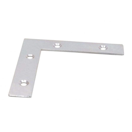 DIY  -  Select Angle Plates Bright Zinc Plated 50Mm - 6 Pack  -  50045992