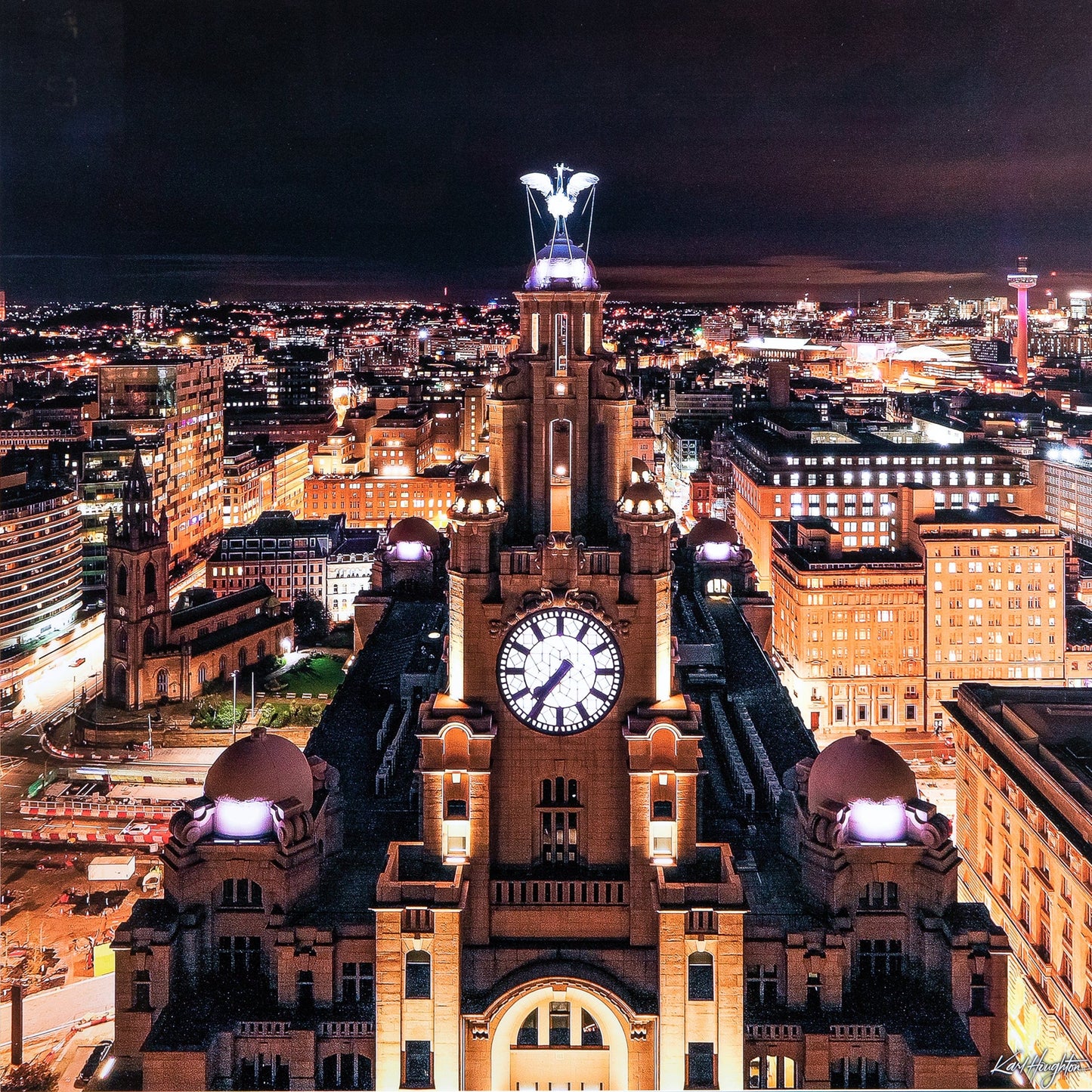 Pictures  -  Liverpool Sky - 115x115cm  -  60003228
