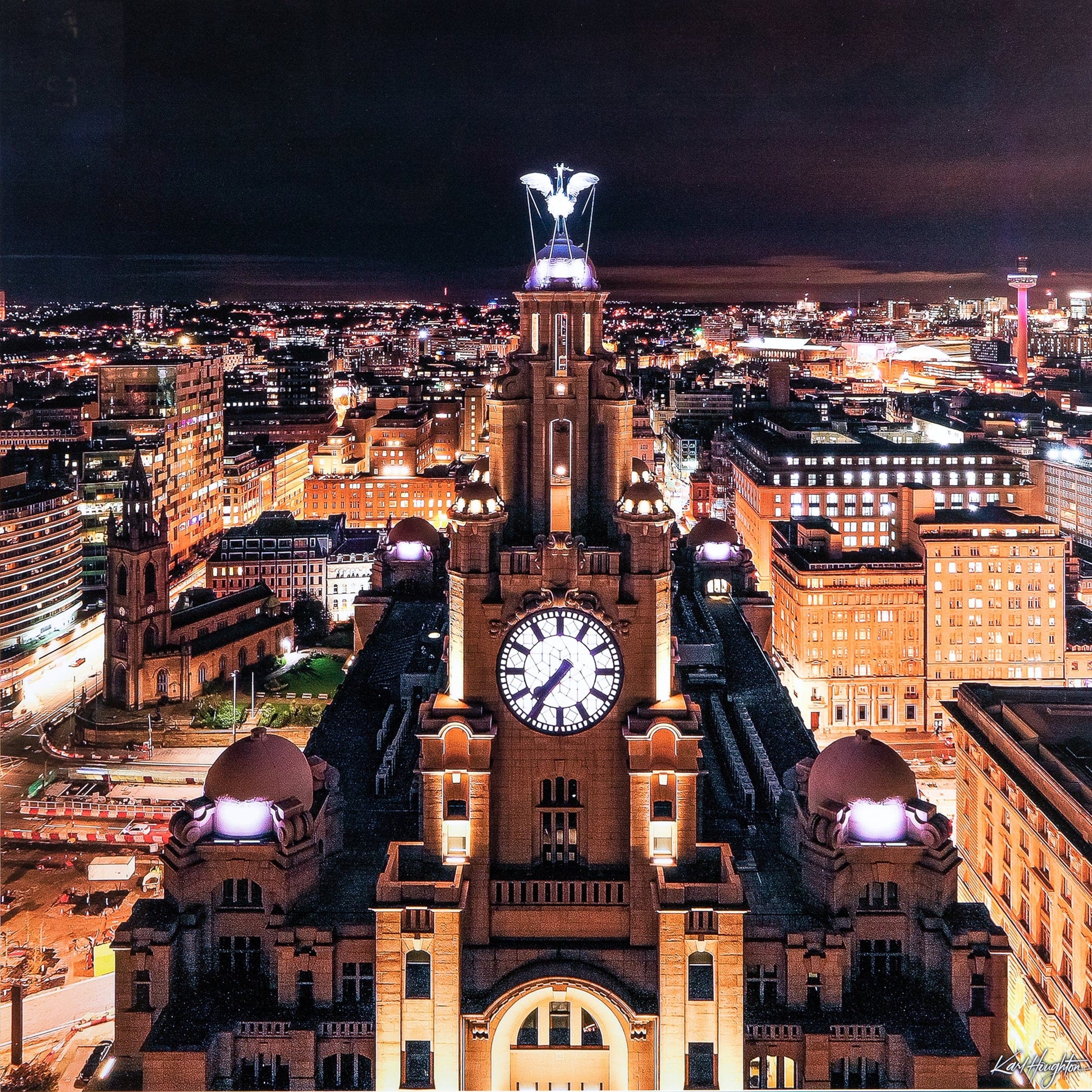 Pictures  -  Liverpool Sky - 115x115cm  -  60003228
