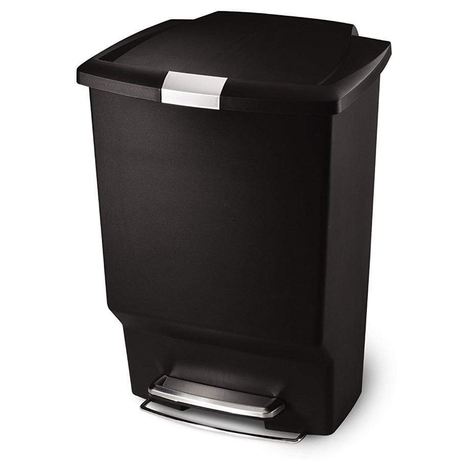 Kitchenware  -  Simple Human Black 45 Litre Pedal Bin  -  50120077