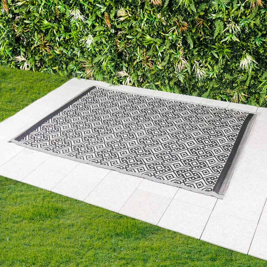 Rugs  -  Dephi Onyx Alfresco Rug - 150 x 210cm  -  60006428