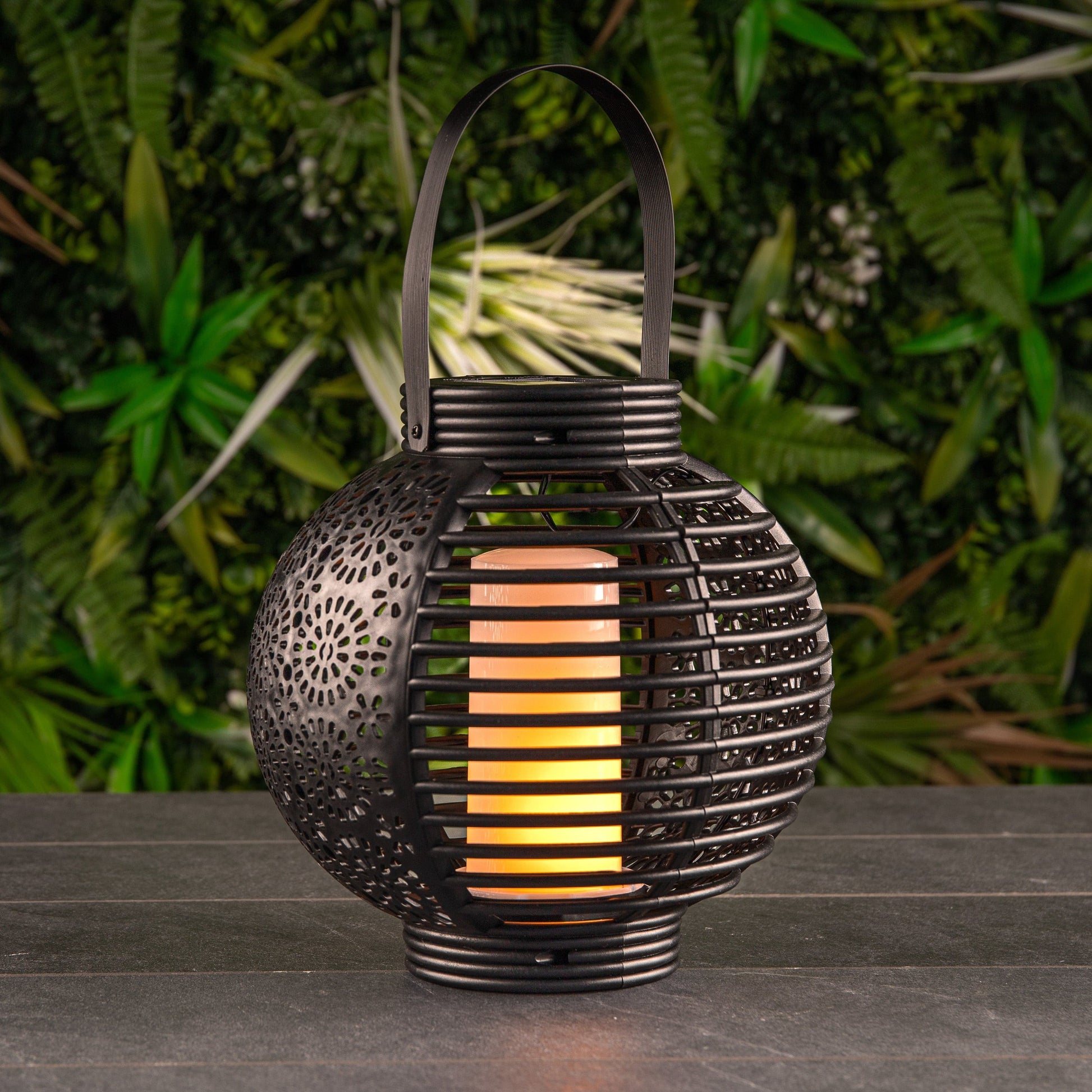 Gardening  -  Solar Powered Ferrara Lantern  -  50154812