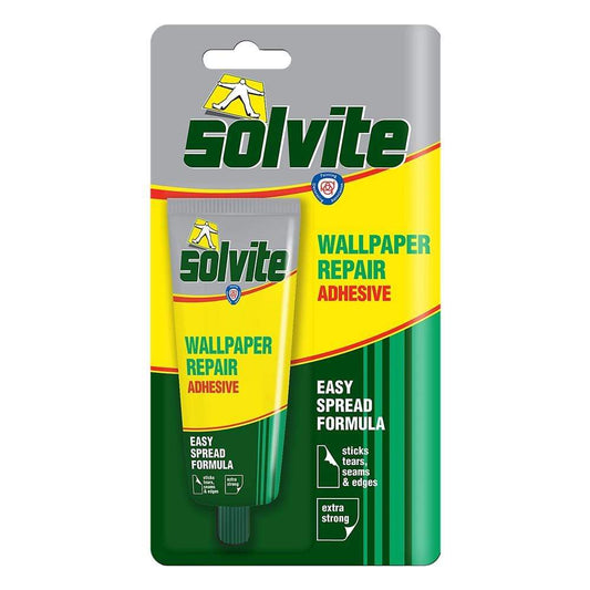 Wallpaper  -  Solvite Wallpaper Repair Adhesive Tube  -  50090209