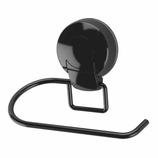 Homeware  -  Suctionloc Toilet Roll Holder Black  -  60002427