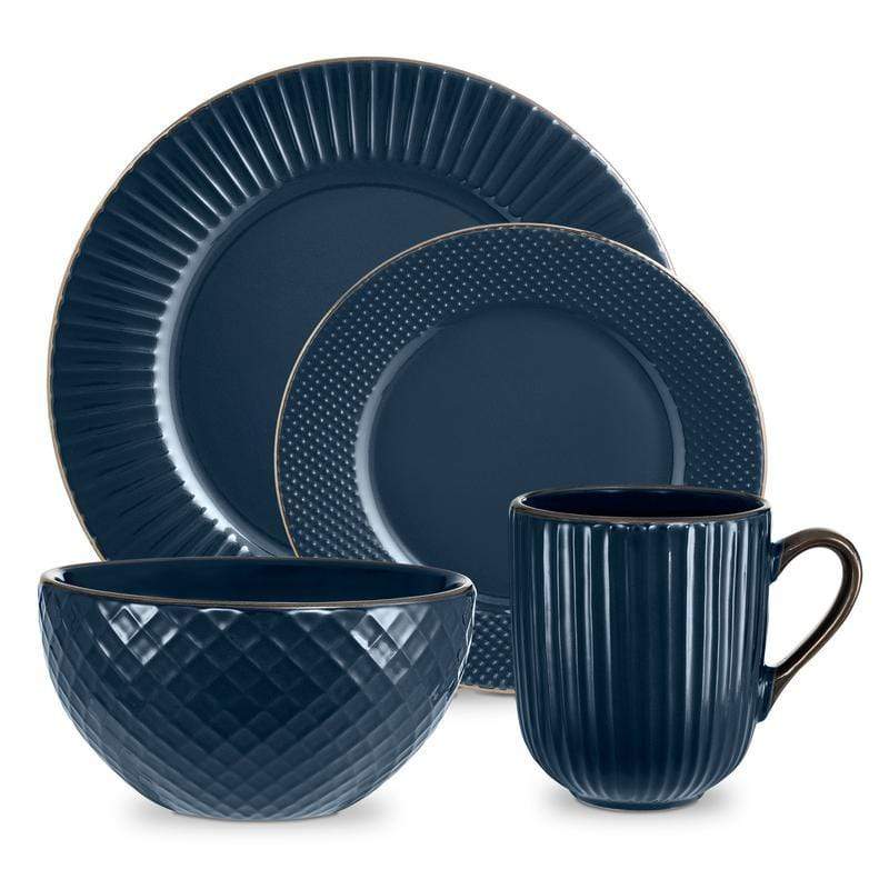 Kitchenware  -  Tower Empire Blue 16 Piece Dinner Set  -  50153467