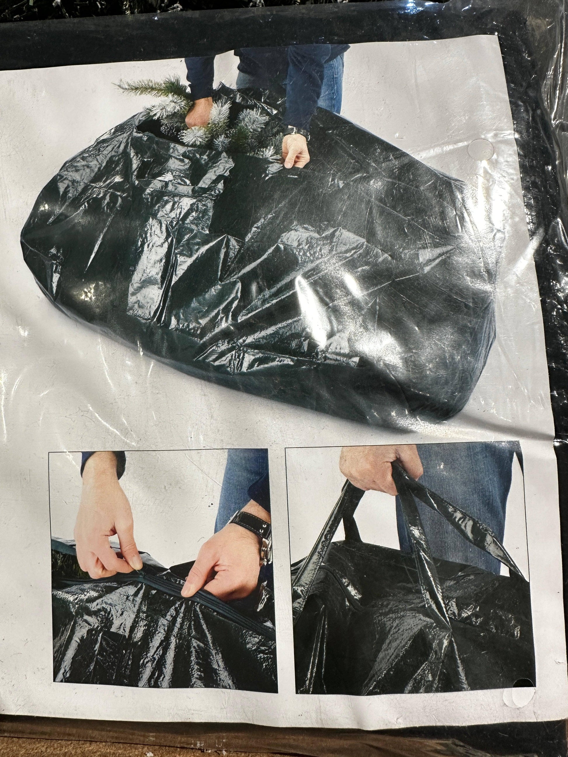 Christmas  -  Tree Storadge Bag Handles Zipper  -  60004697