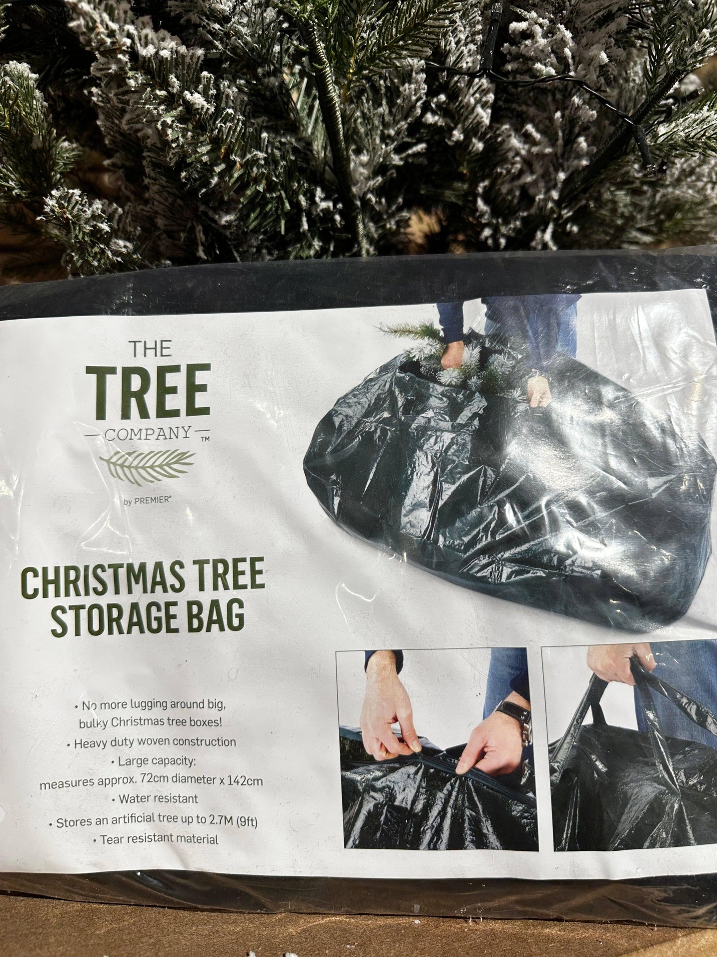 Christmas  -  Tree Storadge Bag Handles Zipper  -  60004697