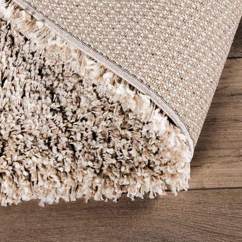 Rugs  -  Twilight White/Linen Shaggy Rug - Multiple Sizes  - 