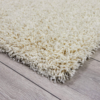 Rugs  -  Twilight White Shaggy Rug - Multiple Sizes  - 