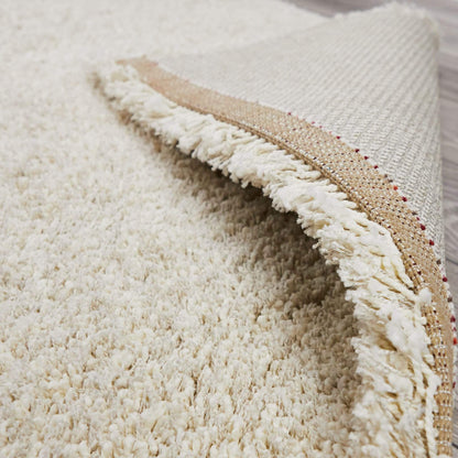 Rugs  -  Twilight White Shaggy Rug - Multiple Sizes  - 