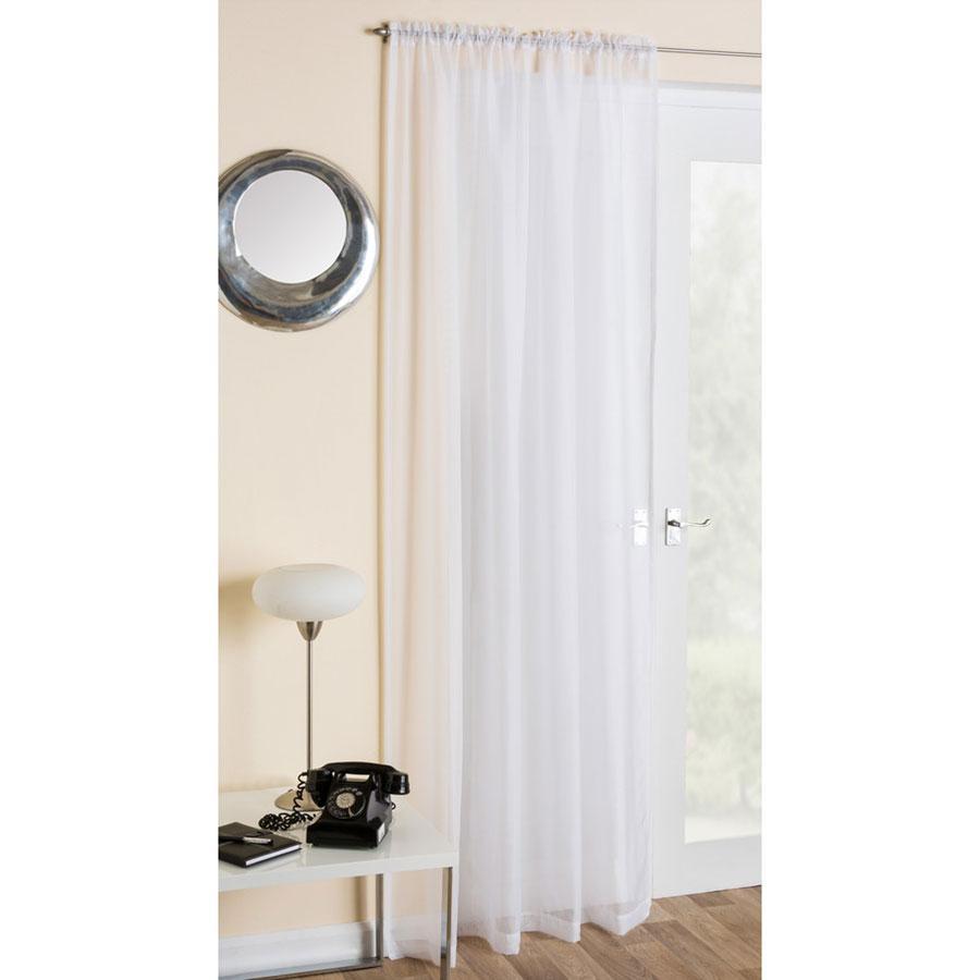 Homeware  -  Tyrone Crystal Panel White Curtain  -  50146116