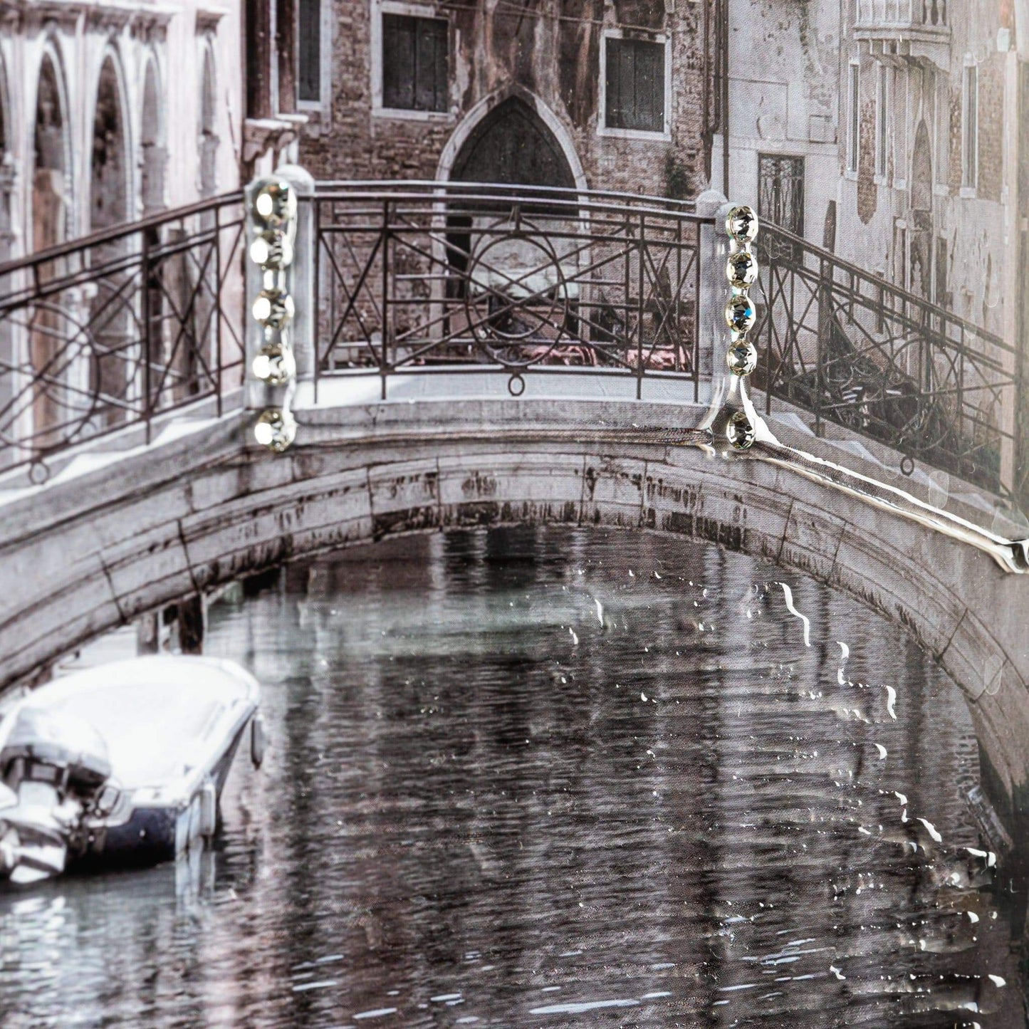 Pictures  -  Venice 2 - Silver Frame 75 X 75Cm  -  50140948