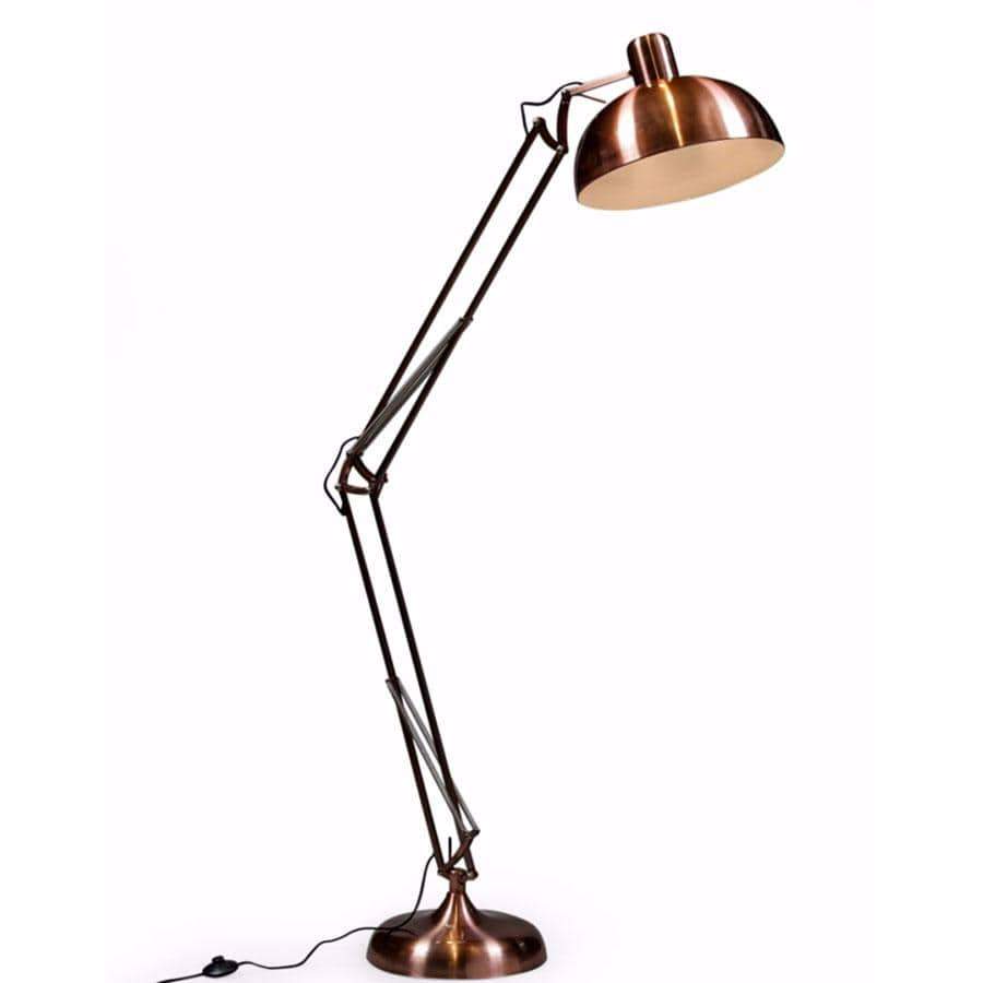 Lights  -  William Francis Vintage Copper Floor Lamp  -  50131412