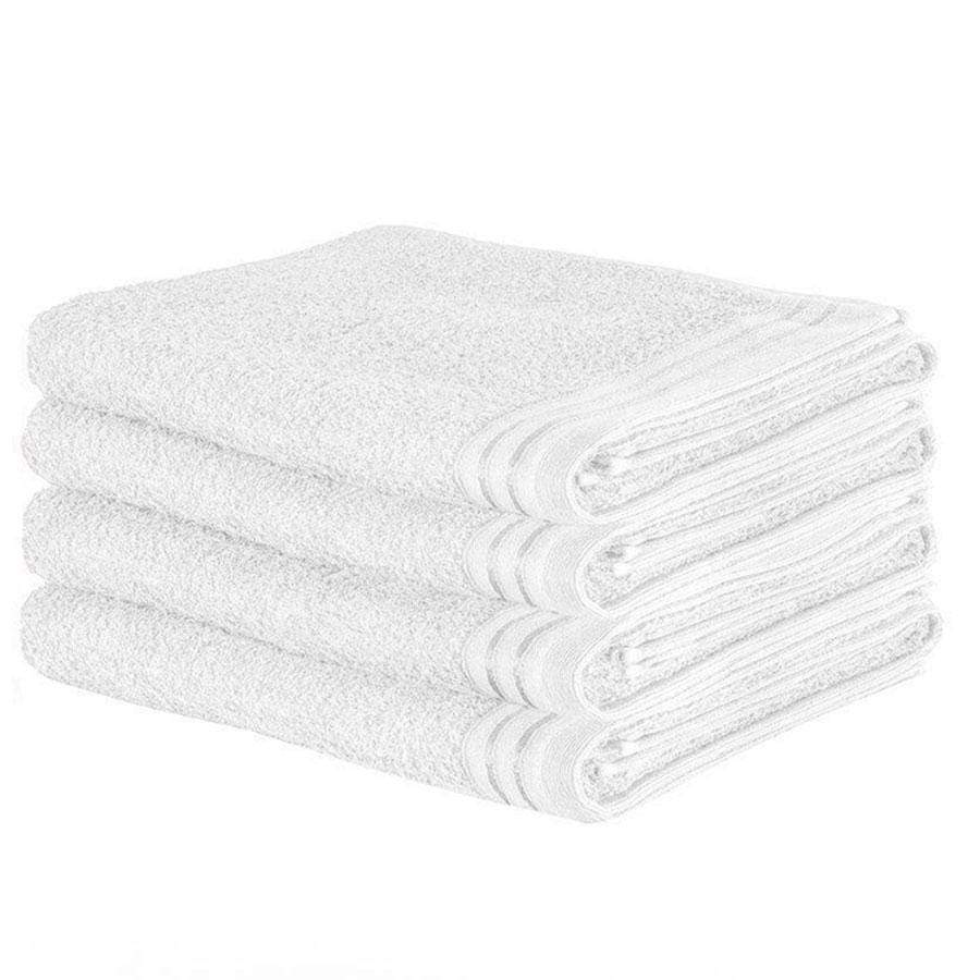 Homeware  -  Wilsford White Egyptian Cotton Bath Sheet 4 Pack Bale  -  50148055