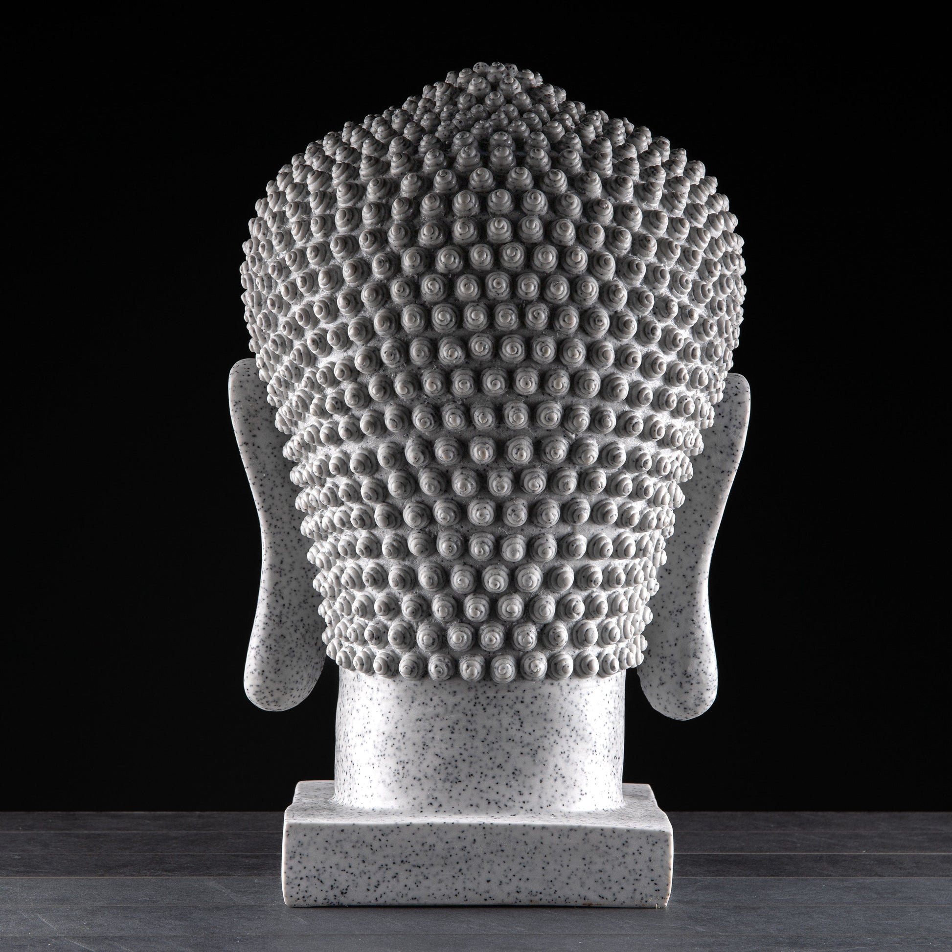 Gardening  -  XL Granite Buddha Head Bust 70cm  -  60002510